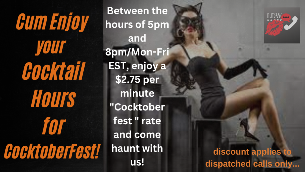 Cocktober Cocktail Hours Promotional Pricing